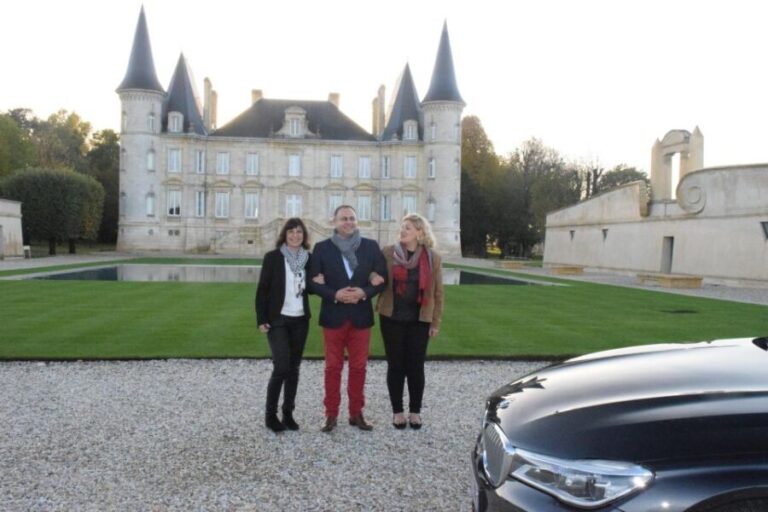 Bordeaux: Medoc tour in a small group (Luxury Mercedes EQV) - The Wines and Tastings