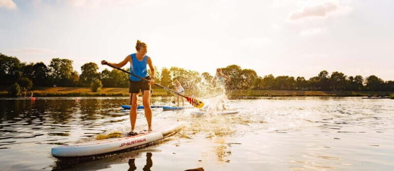 Bremen: 3-Hour SUP Paddleboard Rental on Werdersee Lake - The Itinerary in Detail