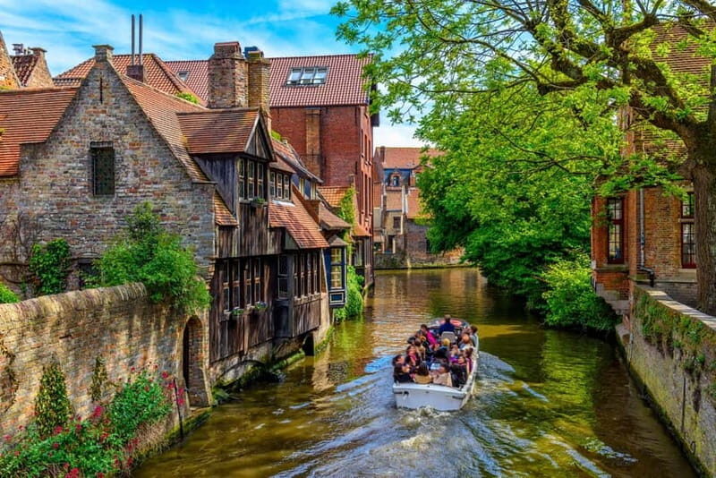 Brussels: Bruges & Ghent Tour with Cruise & Chocolate Visit - Transportation & Timing