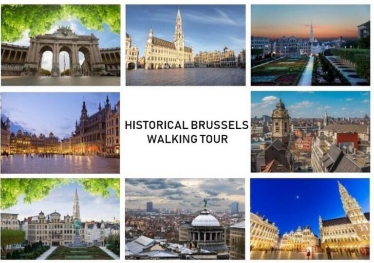 Brussels: Private 4-Hour History Walking Tour - Practical Aspects and Tips