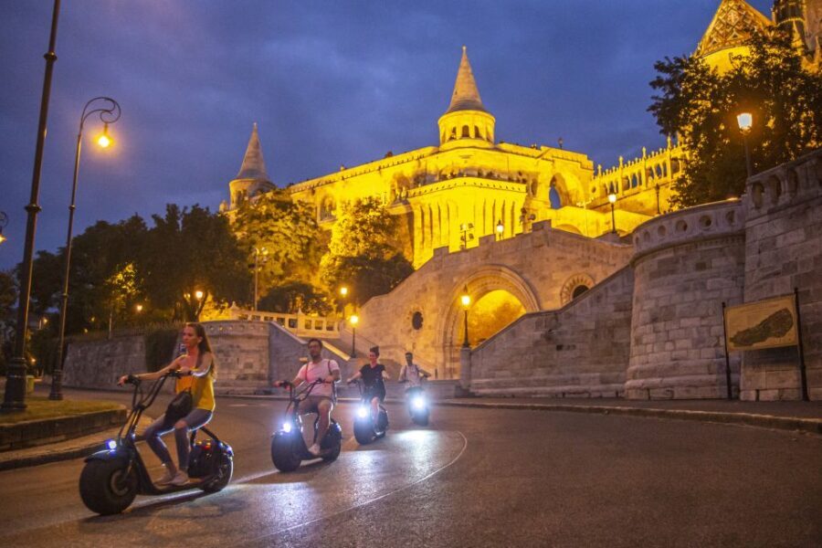 Budapest: Buda Castle E-Scooter Evening Tour - The Itinerary: What to Expect