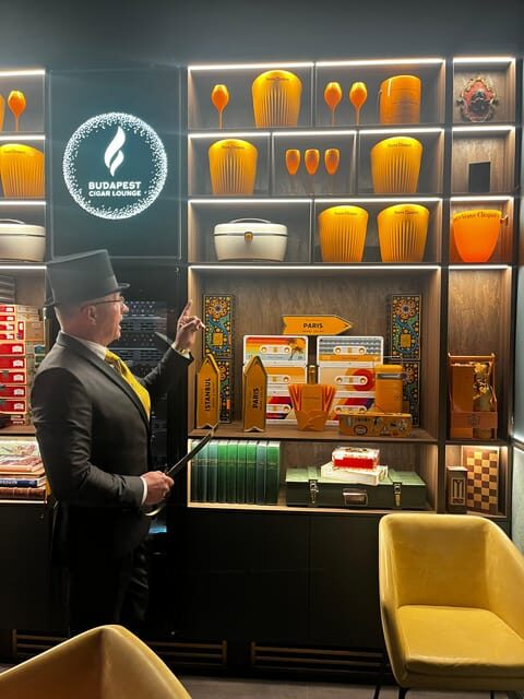 Budapest Cigar Lounge Experience - Group Ticket - An Authentic Cigar Experience in Budapest’s Diplomatic District