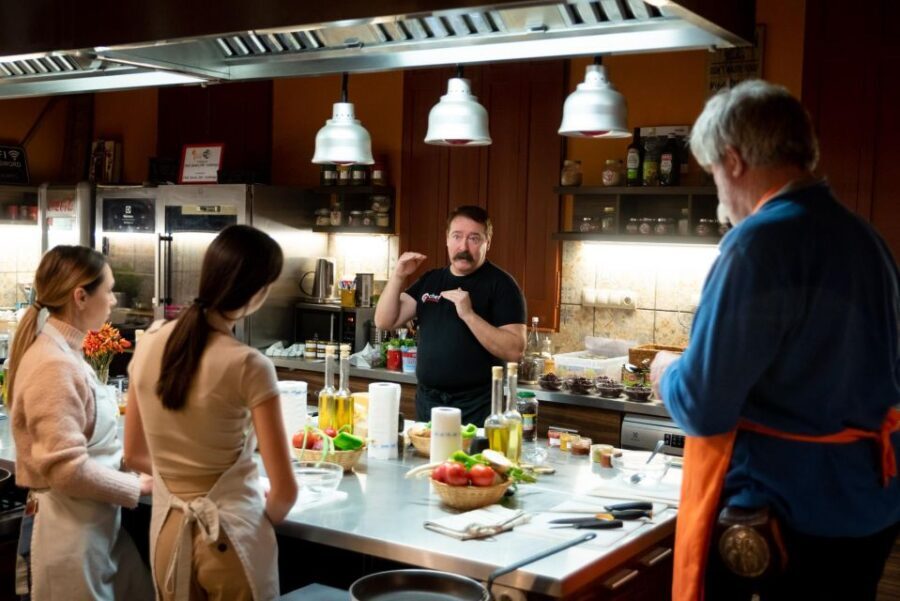 Budapest: Cooking School Hungarian Menu & Local Market - The Cooking: Hands-On and Interactive