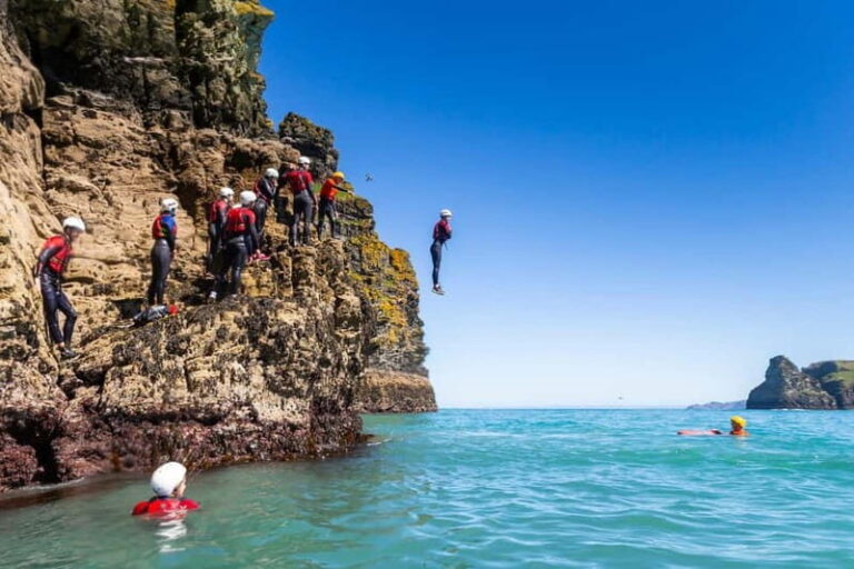 Bude: Coasteering Adventure in Bossiney Bay - What’s Included and What Not