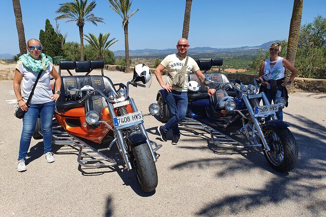 Cala Millor Trike Tour !!! Driving licence class B sufficient !!! - The Sum Up