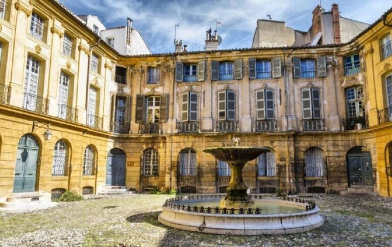 Calanques of Cassis, Aix-en-Provence & Wine Tasting Day Tour - Strolling Through Aix-en-Provence