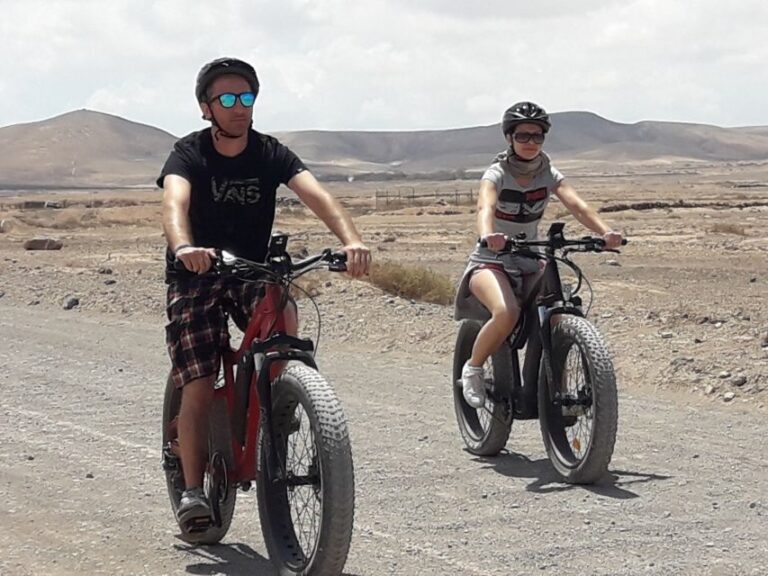 Caleta de Fuste/Corralejo: Guided E-Bike Tour & Crater Hike - A More Authentic Fuerteventura Experience