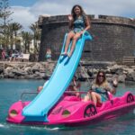 Caleta de Fuste: Pedalo with slide rental - The Experience from the Guides and Staff