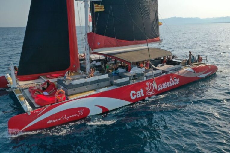 Cambrils: Catamaran Cruise with Drinks and BBQ Lunch Option - The Itinerary Breakdown