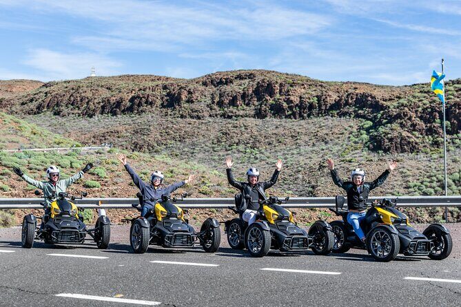 Can-am Ryker three wheels tricycle Mountain Tour (Maspalomas) - An Authentic Way to Discover Gran Canaria’s Natural Beauty