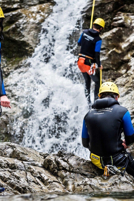 Canyoning Schwarzwasserbach in the Kleinwalsertal - Getting Started and Meeting Point