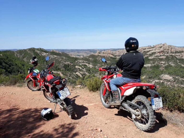 Catalonia: Guided Motorcycle Tour with bikes & equipment - Itinerary Breakdown
