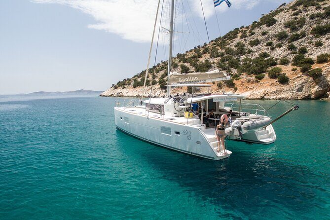 Catamaran All inclusive-Day Cruise to Naxos or Paros with Lunch - An In-Depth Look at the Experience