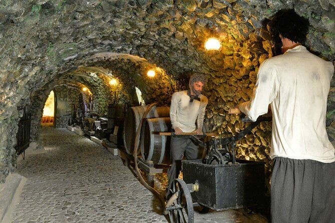 Cave Wine Museum Tour in Santorini with Tasting and Pick Up - Learning About Santorinis Wine History