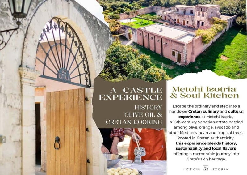 Chania: Olive Oil Tasting & Cooking Class at Metohi Istoria - A Detailed Look at the Experience