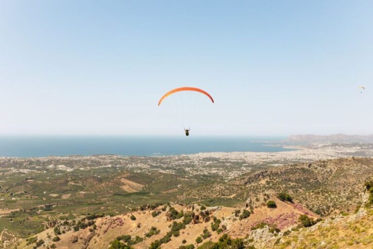 Chania: Paragliding Tandem Flight - Who Will Love This Experience?