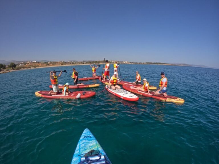 Chania: Stand-up Paddleboard Tour to Lazareta Island - What’s Included and What to Bring