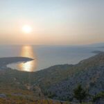 Chios: West Coast Sunset Tour - First Stop: A Quiet Beach for Refreshing Dips or Relaxing