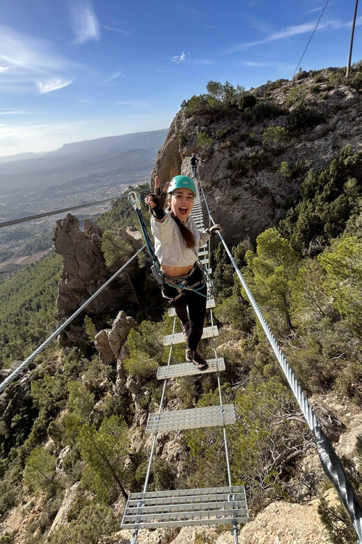 Climb the best via ferrata in Valencia - Discovering the Via Ferrata del Remedio
