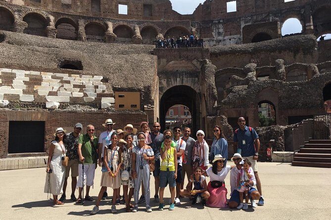 Colosseum Arena Floor Guided Tour- Up To 6 People - FAQs