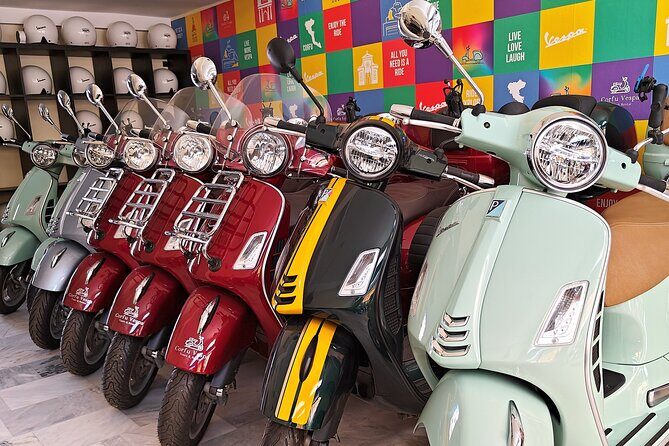Corfu 300cc Vespa Scooter Rental - Why Choose a Vespa Scooter in Corfu?