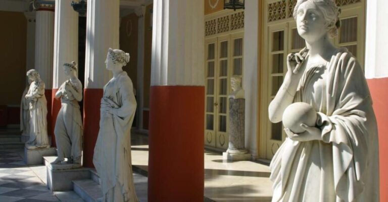 Corfu Island: Old Town and Achilleion Palace Coach Tour - Discovering Gastouri and Achilleion Palace