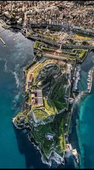 Corfu old town Sunset cruise - The Sights Along the Route