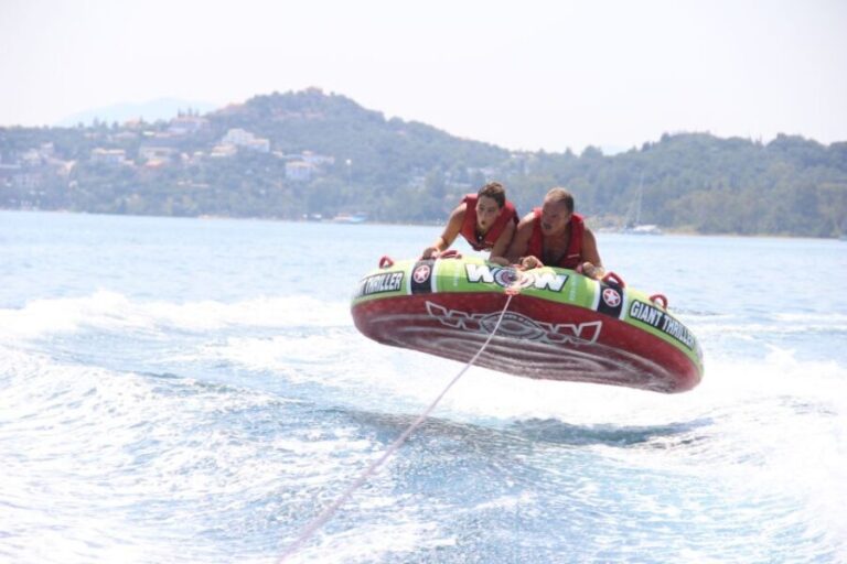 Corfu: Watersports - Inflatable Rides near Corfu Town - The Experience from Reviews