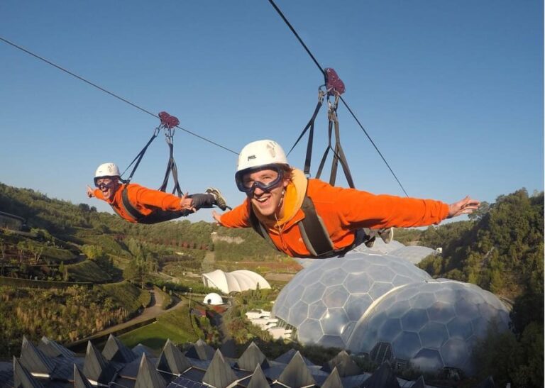 Cornwall: Eden Project Zip Wire Experience - The Experience Breakdown