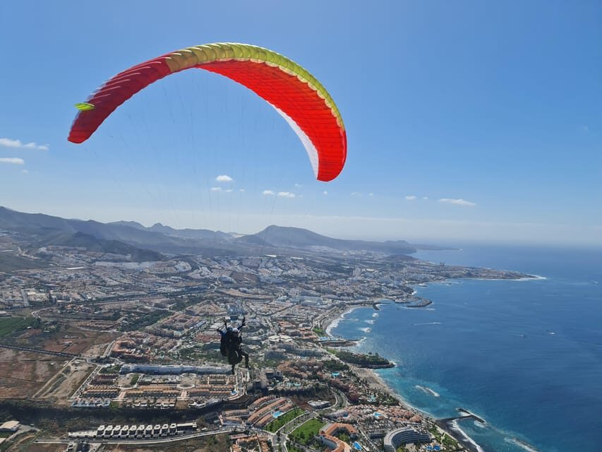 Costa Adeje: Tandem Paragliding Experience with Hotel Pickup - Key Points