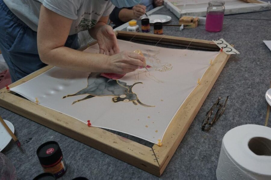 Create your own Greek Silk Scarf Souvenirs - Who Would Love This Experience?