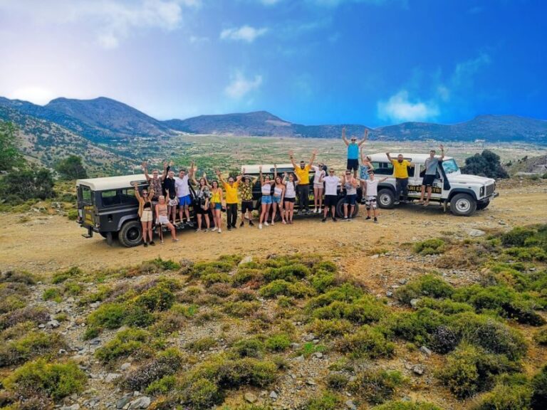 Crete: Lasithi Plateau and Cave of Zeus Off Road Safari Tour - Practical Information and Tips