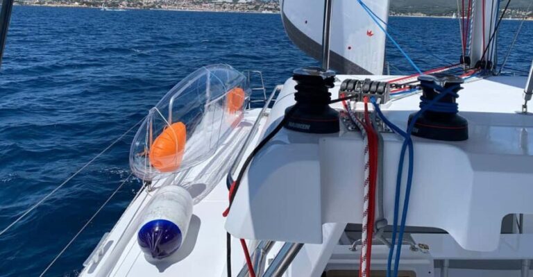 Departure from BRUSC sunset on sailing catamaran - The Value of This Sunset Catamaran Tour