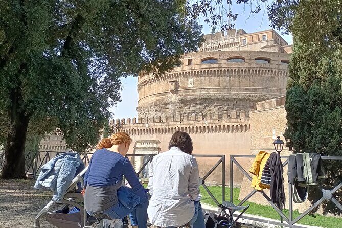 Design your own Postcard of Rome - tour with artistic activity - What to Expect: An Artistic Stroll through Rome