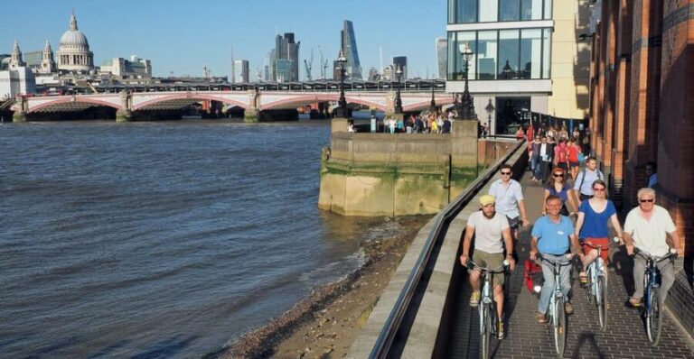 Destination London: E-Bike Tour - Exploring the Southern Riverside and Historic Landmarks