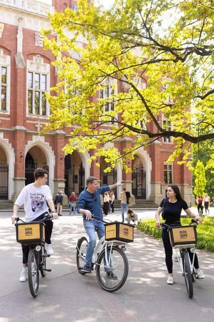 Discover Kraków Like Never Before  Private Bike Tour - Itinerary Breakdown