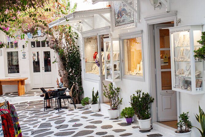 Discover Mykonos in 4 Hours Beaches Villages and Town - Walking Through the Vibrant Town Streets