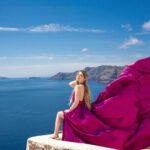 Dreamy Flying Dress Photoshoot in Santorini - Practical Details and Tips