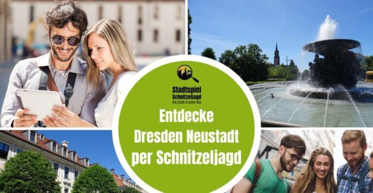 Dresden Neustadt: Scavenger Hunt Self Guided Tour - How the Scavenger Hunt Works: An Interactive Journey