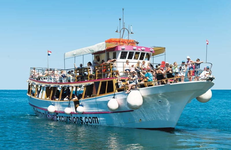 Dubrovnik: 3 Islands Fun Boat Trip with Drinks (FR, ES, EN) - Onboard Experience: Food, Drinks, and Atmosphere