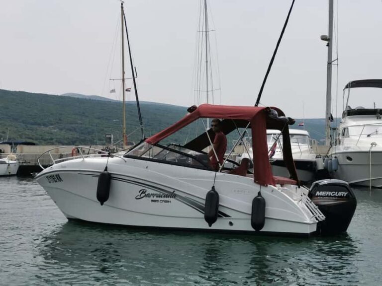 Dunat/Krk: Rent a boat Oki Barracuda 585 - FAQ
