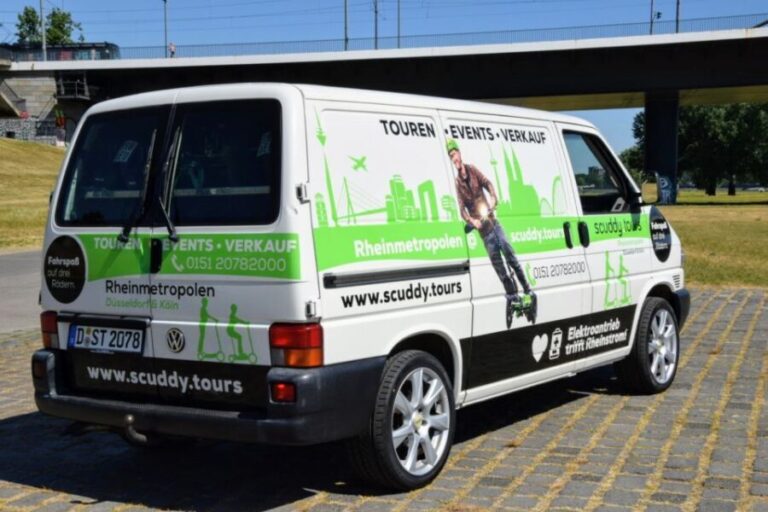 Düsseldorf: E-Scooter City Tour - Included in the Experience