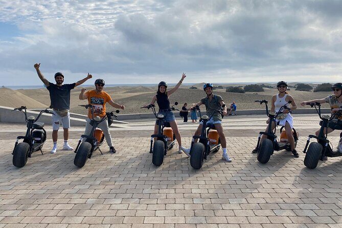 E-Scooter Tour with Camel ride : Maspalomas Dunes and main points - The Itinerary Breakdown