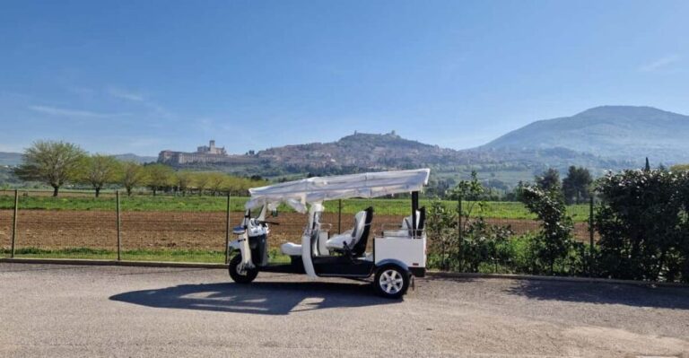 E - Tuk Panoramic Tour Assisi with audio guides - Deep Dive into the Itinerary