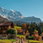 Easy countryside tour in Swiss Alps - kids friendly - The Famous Lauberhorn Ski Slalom