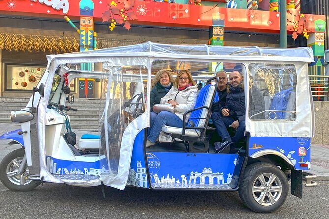 Eco Friendly Tuk Tuk Experience with the Local in Madrid - What’s Included & Practical Details