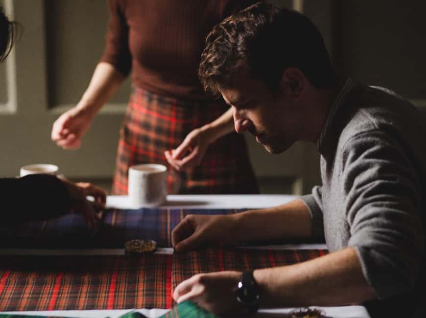 Edinburgh: Tartan Design Workshop with an Artisan Kiltmaker - The Value of Your Tartan Design Workshop