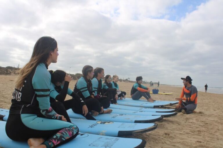 El Palmar: Group Surf class. - What to Expect from the El Palmar Surf Class