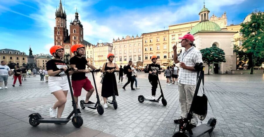 Electric Scooter Tour: Full Tour (Old Town + Jewish Quarter) - The Guide and Tour Experience