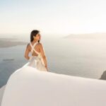 Set out on a Flying Dress Photoshoot in Santorini - The Photoshoot Itself